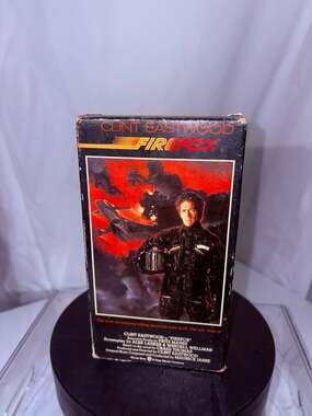 Firefox VHS Tape Clint Eastwood Warner Home Video